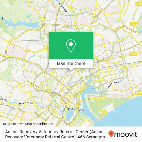 Animal Recovery Veterinary Referral Center (Animal Recovery Veterinary Referral Centre), 466 Serangoon Rd地图