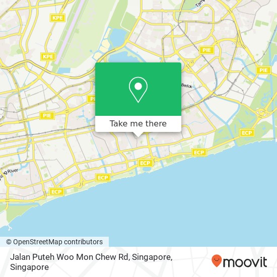 Jalan Puteh Woo Mon Chew Rd, Singapore map