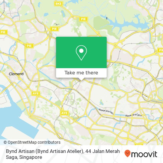 Bynd Artisan (Bynd Artisan Atelier), 44 Jalan Merah Saga map