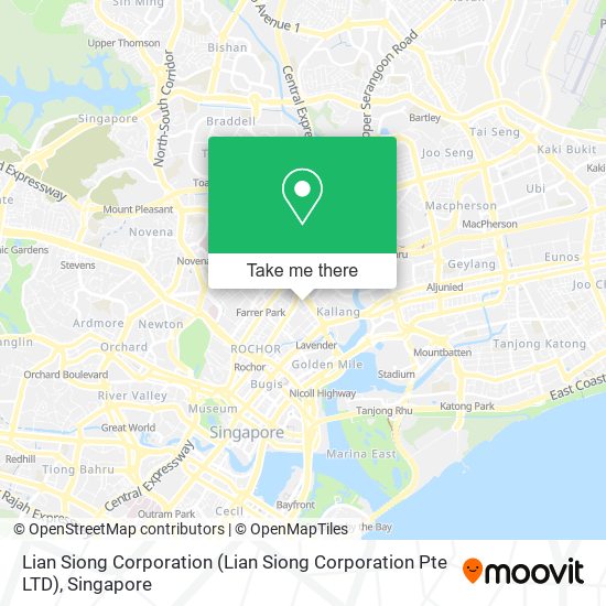 Lian Siong Corporation (Lian Siong Corporation Pte LTD) map