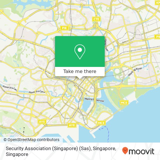 Security Association (Singapore) (Sas), Singapore地图