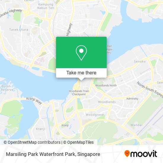Marsiling Park Waterfront Park地图