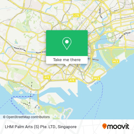 LHM Palm Arts (S) Pte. LTD. map