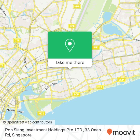 Poh Siang Investment Holdings Pte. LTD., 33 Onan Rd地图