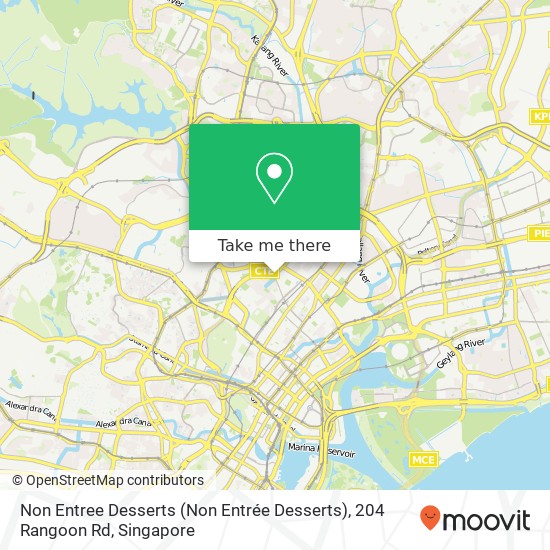 Non Entree Desserts (Non Entrée Desserts), 204 Rangoon Rd map