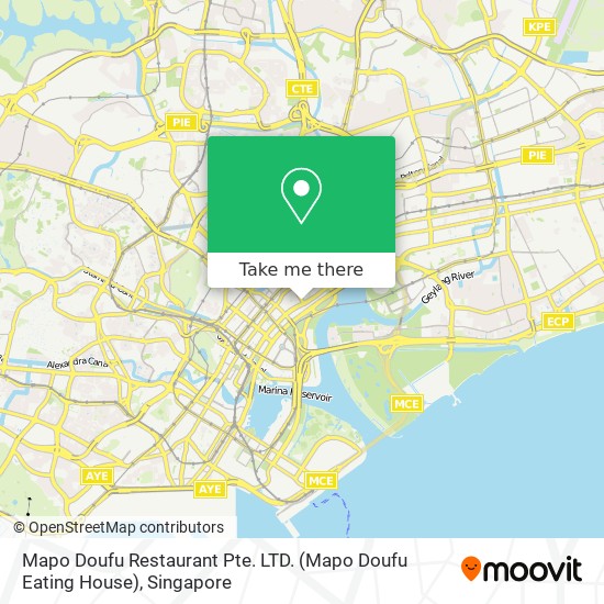 Mapo Doufu Restaurant Pte. LTD. (Mapo Doufu Eating House) map