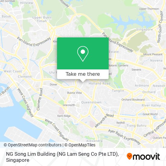 NG Song Lim Building (NG Lam Seng Co Pte LTD)地图