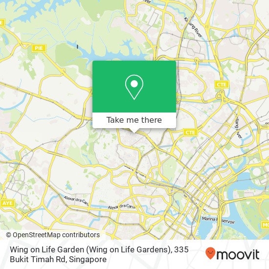 Wing on Life Garden (Wing on Life Gardens), 335 Bukit Timah Rd地图