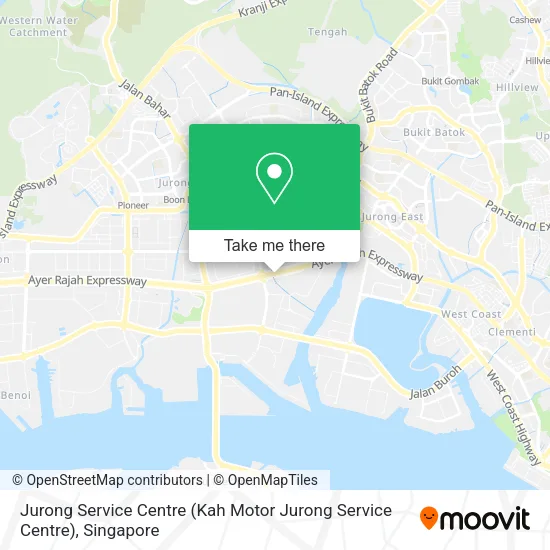 Jurong Service Centre (Kah Motor Jurong Service Centre)地图