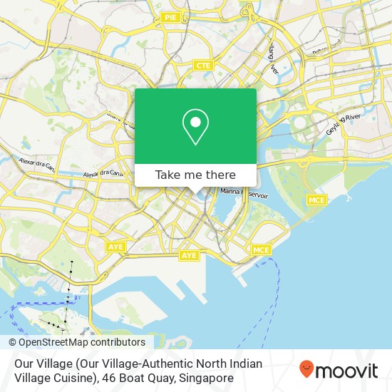 Our Village (Our Village-Authentic North Indian Village Cuisine), 46 Boat Quay地图