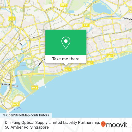 Din Fung Optical Supply Limited Liability Partnership, 50 Amber Rd map