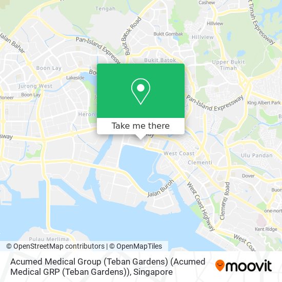 Acumed Medical Group (Teban Gardens) (Acumed Medical GRP (Teban Gardens))地图