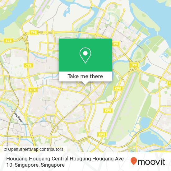 Hougang Hougang Central Hougang Hougang Ave 10, Singapore地图