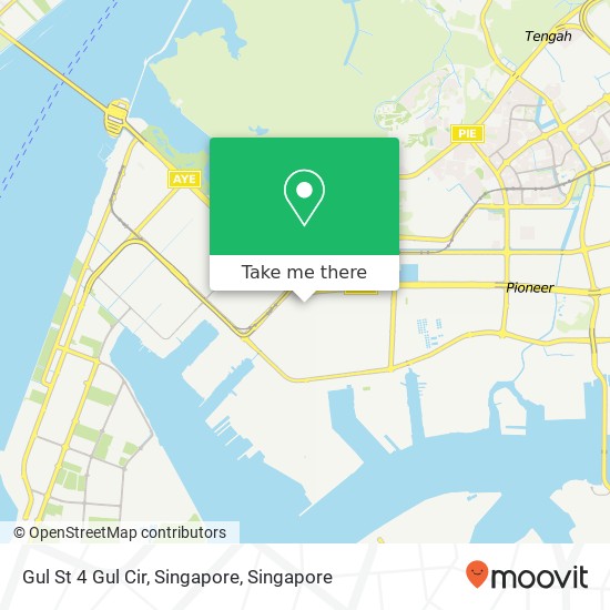 Gul St 4 Gul Cir, Singapore map