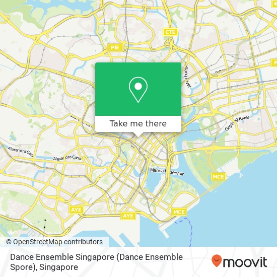 Dance Ensemble Singapore (Dance Ensemble Spore) map