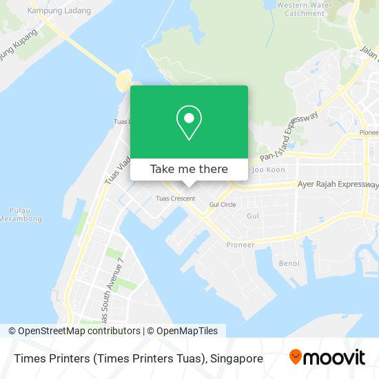 Times Printers (Times Printers Tuas) map