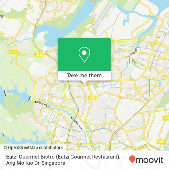 Eatzi Gourmet Bistro (Eatzi Gourmet Restaurant), Ang Mo Kio Dr map