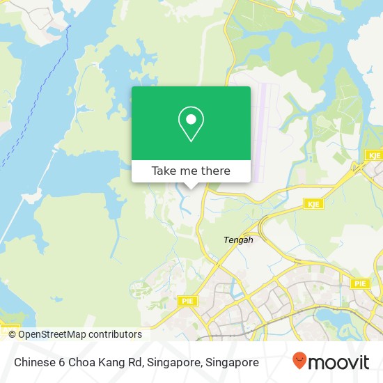 Chinese 6 Choa Kang Rd, Singapore地图