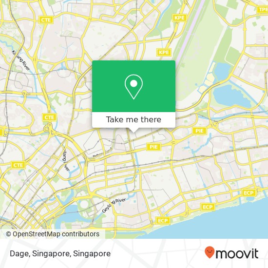 Dage, Singapore地图