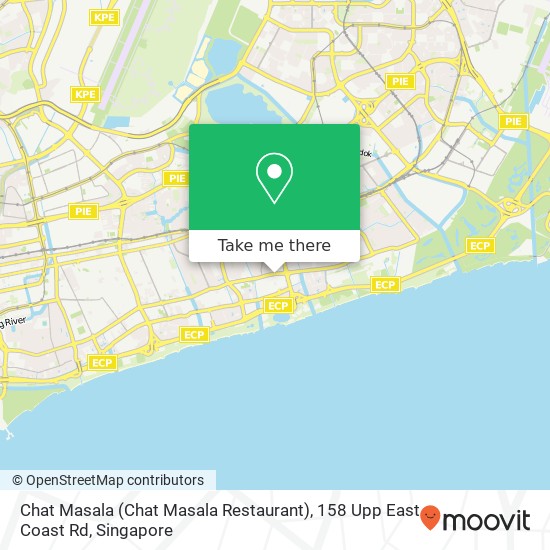 Chat Masala (Chat Masala Restaurant), 158 Upp East Coast Rd map