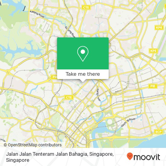 Jalan Jalan Tenteram Jalan Bahagia, Singapore地图