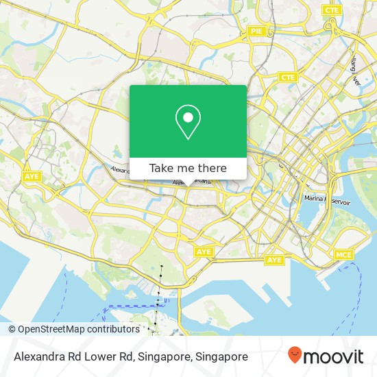 Alexandra Rd Lower Rd, Singapore map