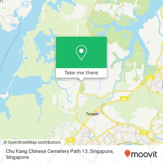Chu Kang Chinese Cemetery Path 13, Singapore地图