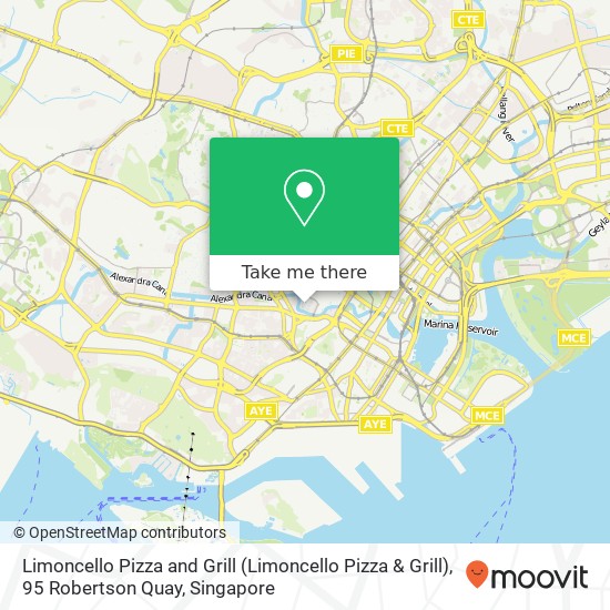 Limoncello Pizza and Grill (Limoncello Pizza & Grill), 95 Robertson Quay map
