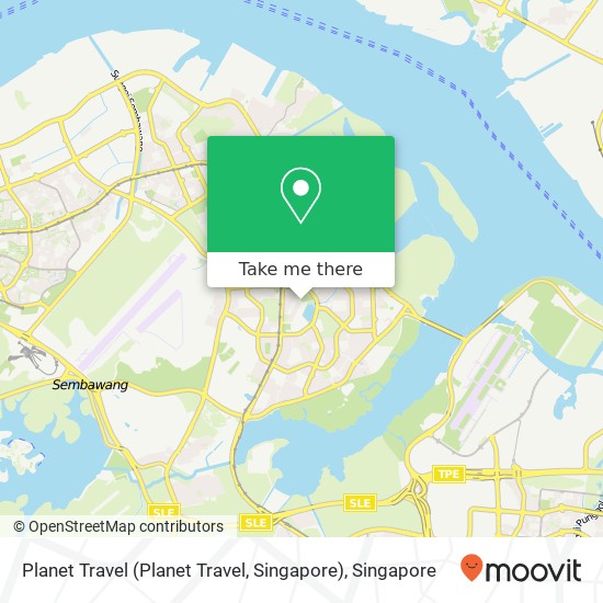 Planet Travel (Planet Travel, Singapore) map