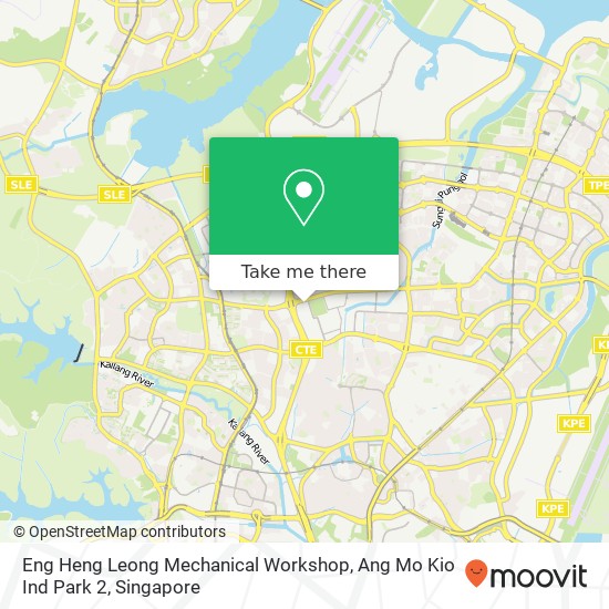 Eng Heng Leong Mechanical Workshop, Ang Mo Kio Ind Park 2地图