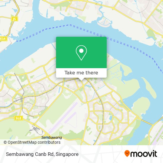 Sembawang Canb Rd地图