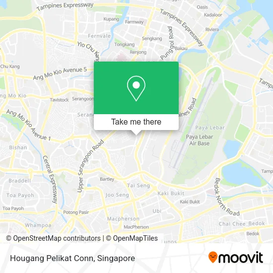 Hougang Pelikat Conn map