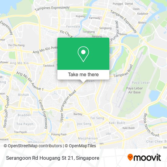 Serangoon Rd Hougang St 21地图