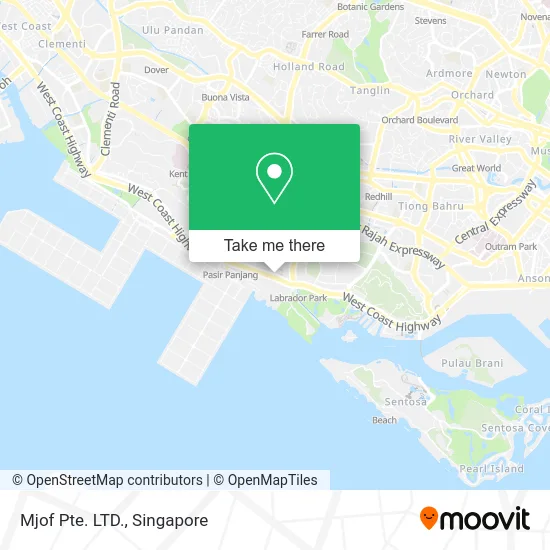 Mjof Pte. LTD. map