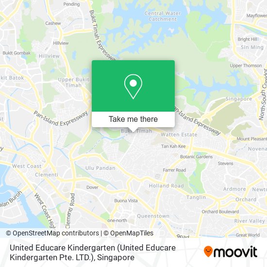 United Educare Kindergarten (United Educare Kindergarten Pte. LTD.) map