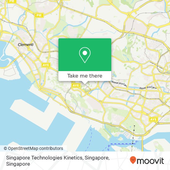 Singapore Technologies Kinetics, Singapore地图