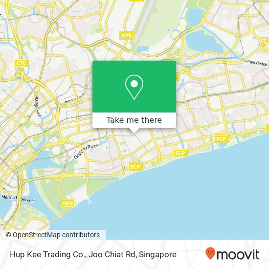 Hup Kee Trading Co., Joo Chiat Rd map