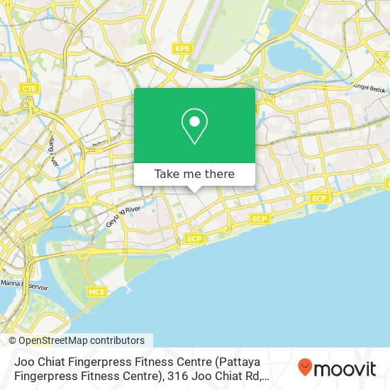 Joo Chiat Fingerpress Fitness Centre (Pattaya Fingerpress Fitness Centre), 316 Joo Chiat Rd map