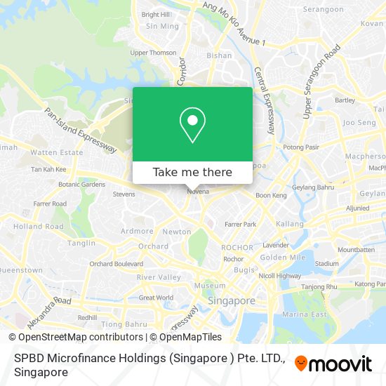 SPBD Microfinance Holdings (Singapore ) Pte. LTD. map