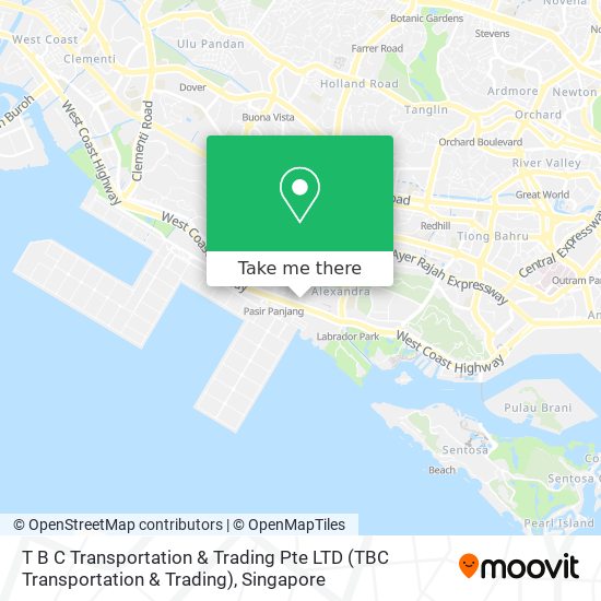 T B C Transportation & Trading Pte LTD (TBC Transportation & Trading)地图