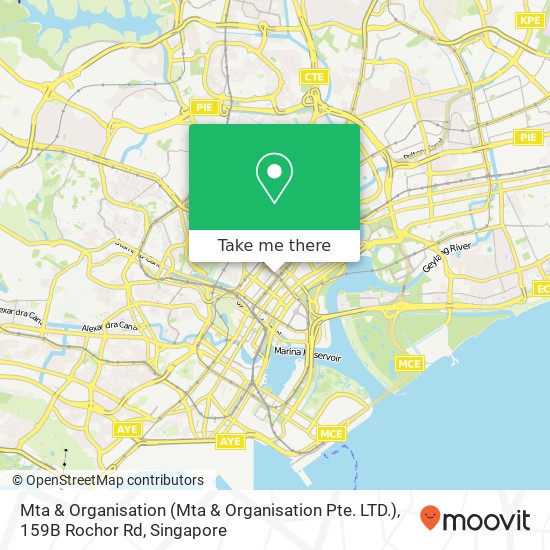 Mta & Organisation (Mta & Organisation Pte. LTD.), 159B Rochor Rd map