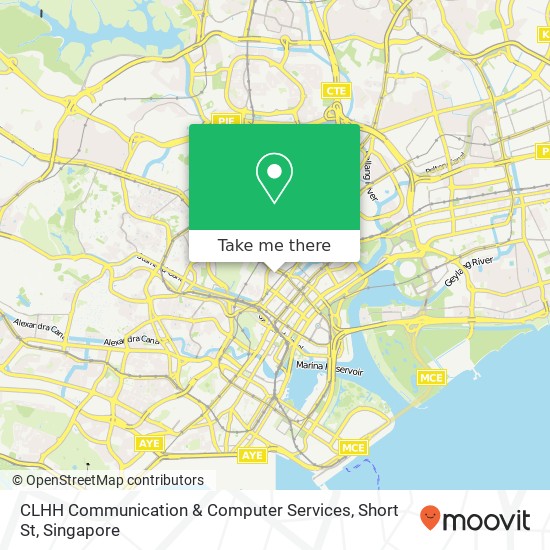CLHH Communication & Computer Services, Short St map