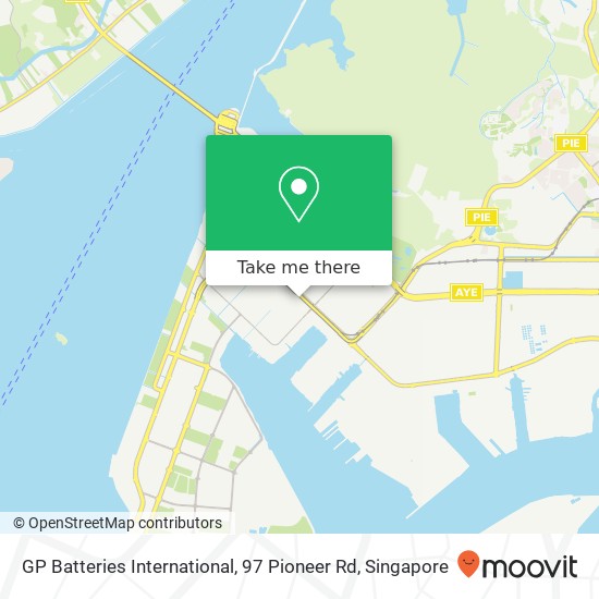 GP Batteries International, 97 Pioneer Rd map