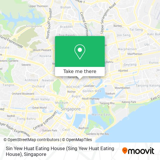 Sin Yew Huat Eating House map