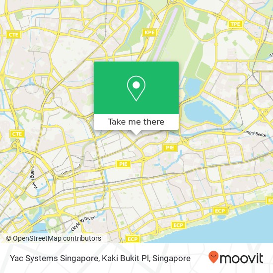 Yac Systems Singapore, Kaki Bukit Pl map