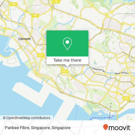 Panbee Fibre, Singapore地图