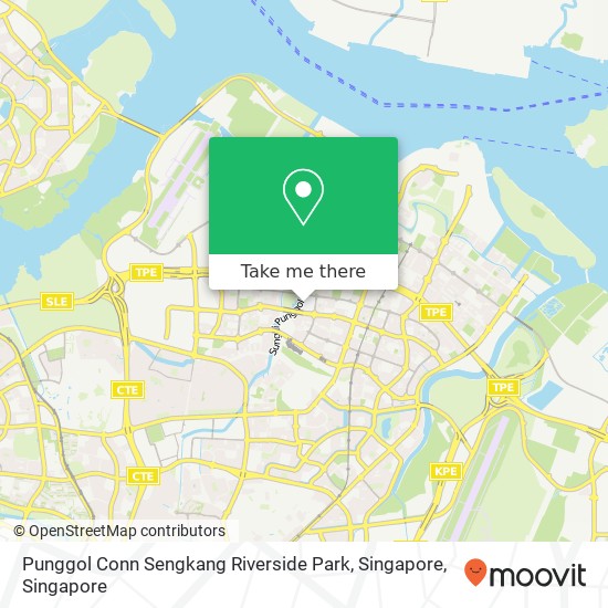 Punggol Conn Sengkang Riverside Park, Singapore地图