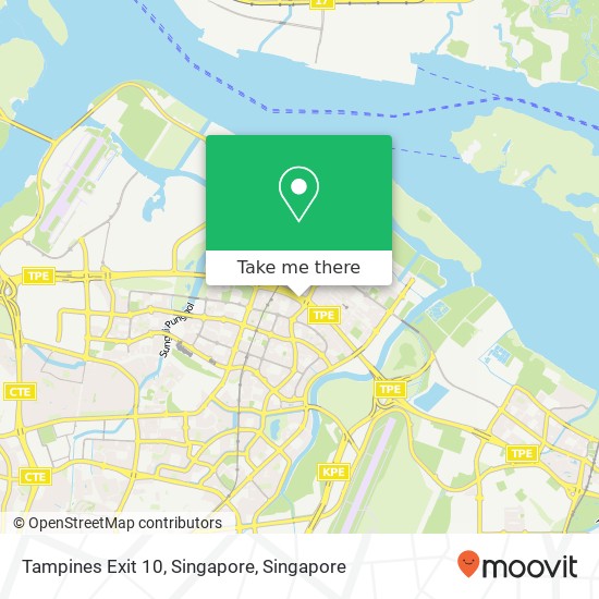 Tampines Exit 10, Singapore map