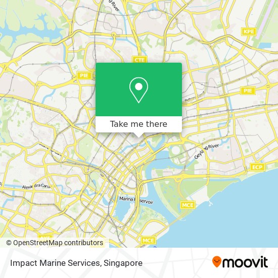 Impact Marine Services map