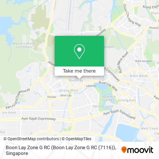 Boon Lay Zone G RC (Boon Lay Zone G RC (7116)) map